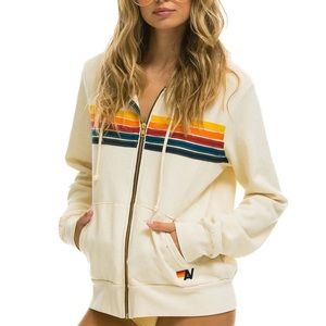 Aviator Nation- 5 STRIPE HOODIE